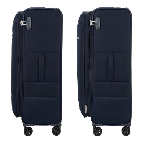Samsonite Base Boost 4 Rollen Trolley 78 cm mit Dehnfalte