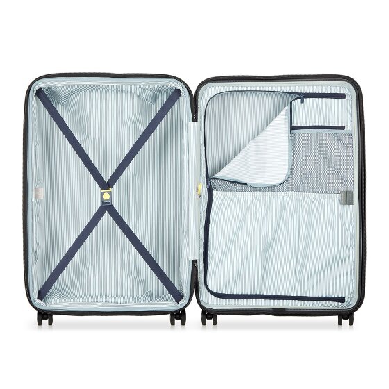 Delsey Paris Longitude 4 Rollen Trolley 76 cm mit Dehnfalte