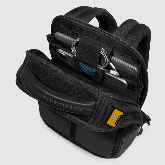 Piquadro Orion Business-Rucksack RFID Schutz 43 cm Laptopfach