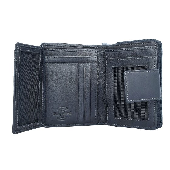 Greenland Nature Black Nappa Geldbörse RFID Leder 9,5 cm