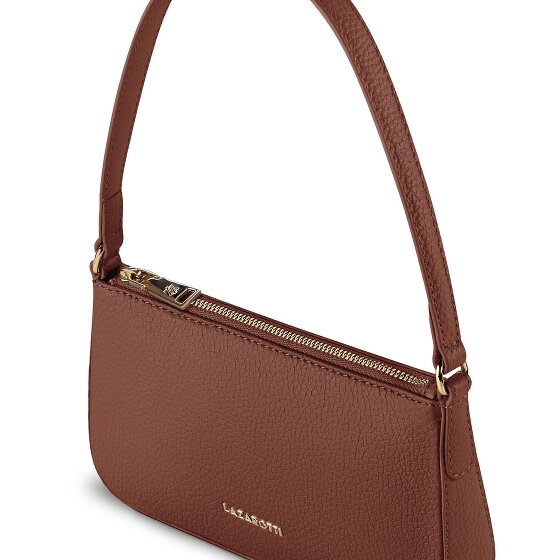Lazarotti Bologna Leather Pochette Schultertasche Leder 22 cm