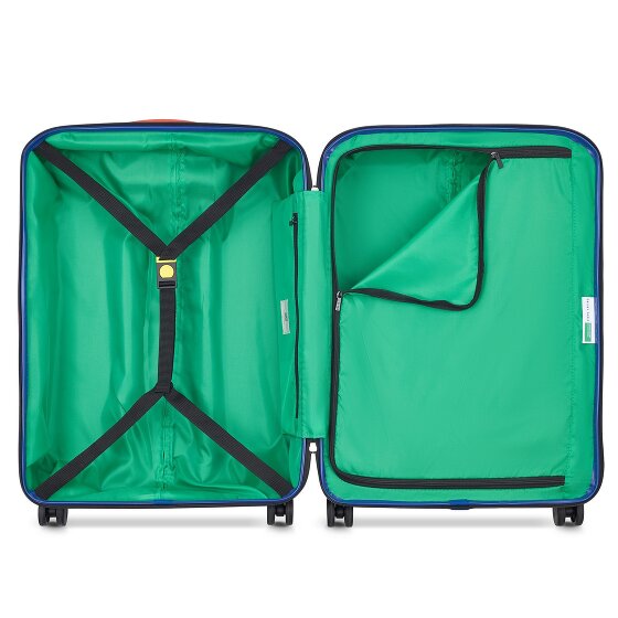 Delsey Paris x United Colors of Benetton 4-Rollen Trolley 66 cm