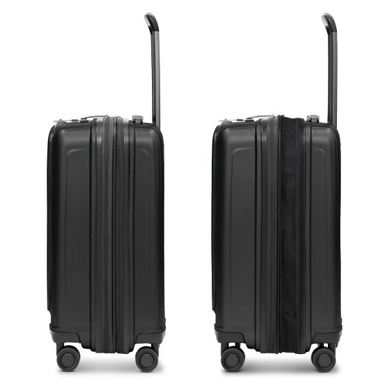 Redolz Essentials 14 Kofferset 2 tlg. Kabinentrolley mit Dehnfalte + Beautycase