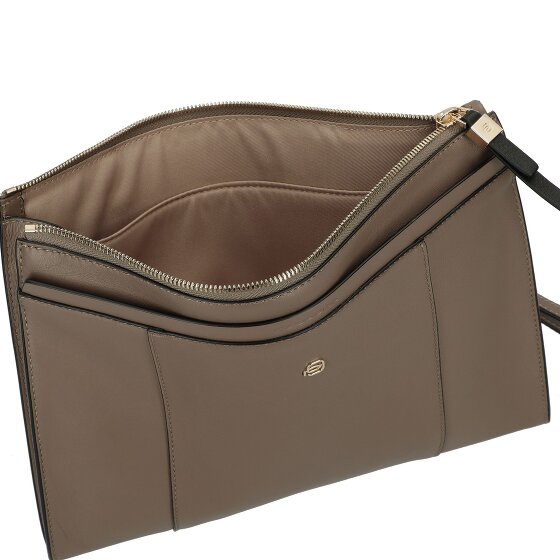 Piquadro Circle Clutch Tasche Leder 30.5 cm