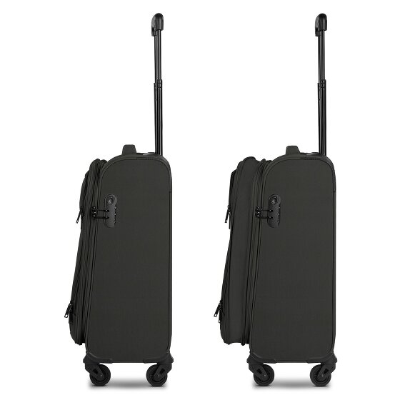 Smartbox Edition 04 4 Rollen Kabinentrolley 56 cm mit Dehnfalte