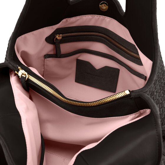 LES VISIONNAIRES Paz Weave Schultertasche Leder 44 cm
