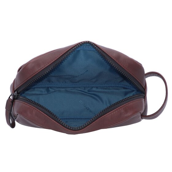Piquadro Harper Kulturbeutel Leder 23 cm