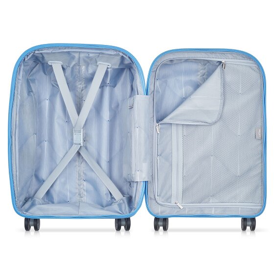 Delsey Paris Clavel 4-Rollen Kabinentrolley 55 cm mit Dehnfalte