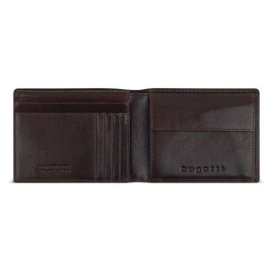 bugatti Neaples Geldbörse RFID Schutz Leder 12 cm