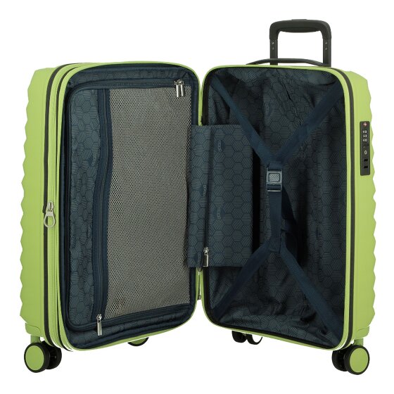 Jump Xwave 4 Rollen Kabinentrolley 55 cm mit Dehnfalte