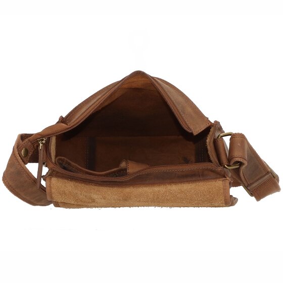 Greenland Nature Natural Combination Umhängetasche Leder 25 cm