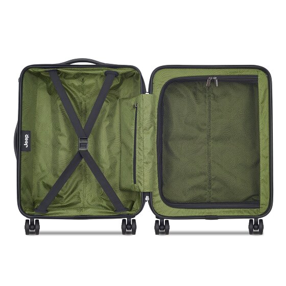 Jeep JH004C 4 Rollen Kabinentrolley 55 cm Jeep JH004C 4 Rollen Kabinentrolley 55 cm