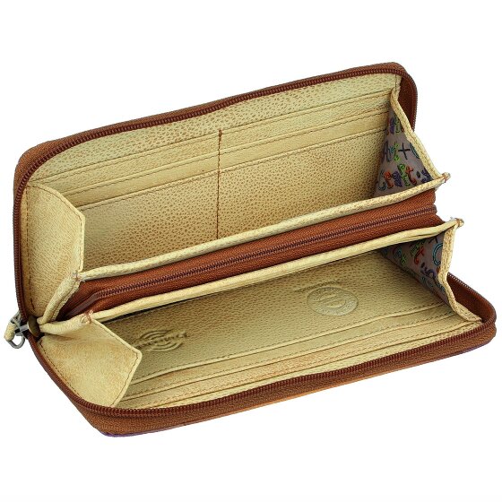 Greenland Nature Art+Craft Geldbörse RFID Leder 20 cm