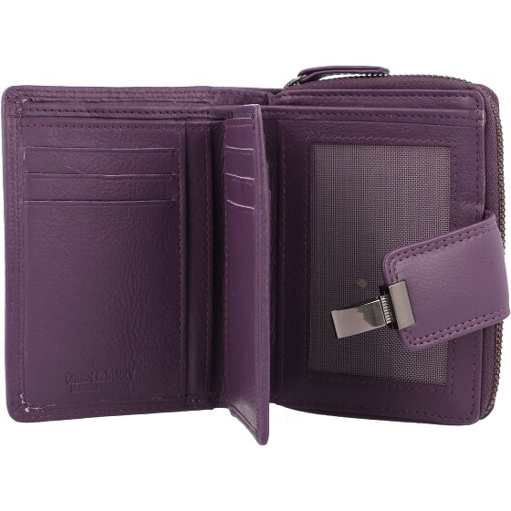 Greenburry Spongy Geldbörse Leder 9,5 cm