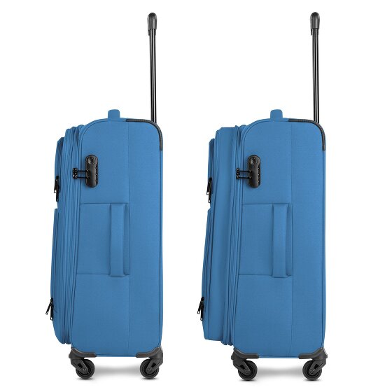 Smartbox Edition 04 4 Rollen Kofferset 3-teilig mit Dehnfalte