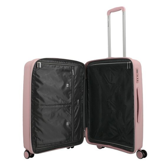 Travelite Tamaris x Travelite Voyaage 4 Rollen Trolley M 66 cm mit Dehnfalte
