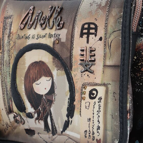 Anekke Shoen Black Umhängetasche 21 cm