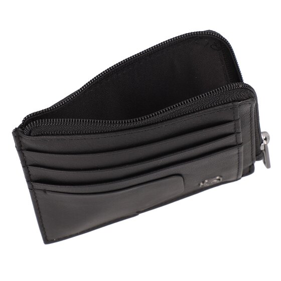 Piquadro Akron Kreditkartenetui RFID Schutz Leder 11.5 cm