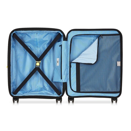 Delsey Paris Lutece Se 4 Rollen Kabinentrolley 55 cm mit Dehnfalte