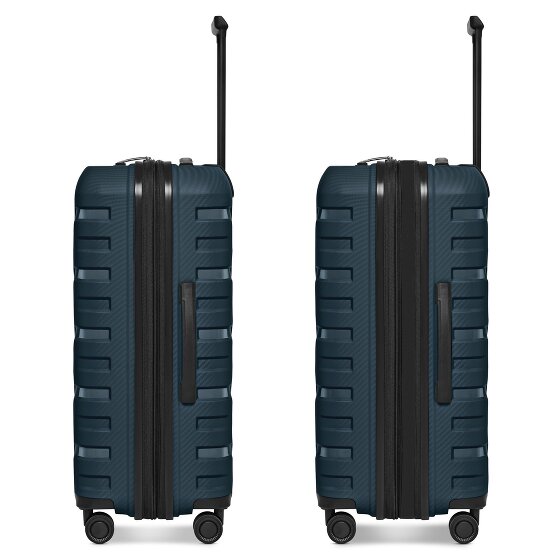 Smartbox Edition 01 4 Rollen Kofferset 3-teilig mit Dehnfalte