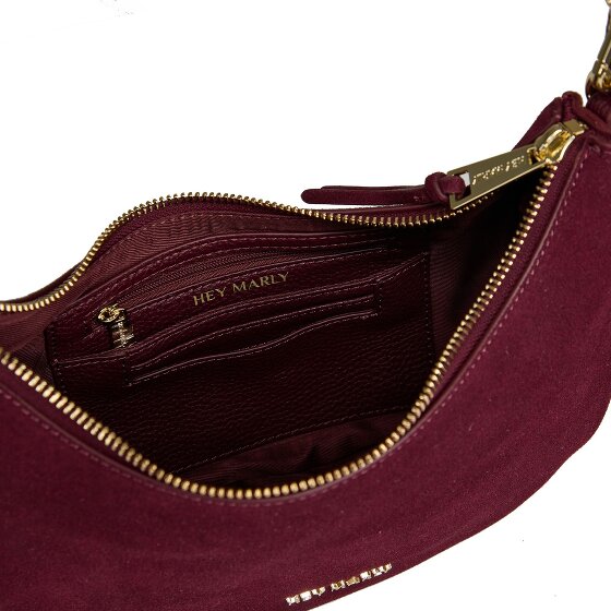 Hey Marly Lifetime Sister Suede Schultertasche Leder 25 cm