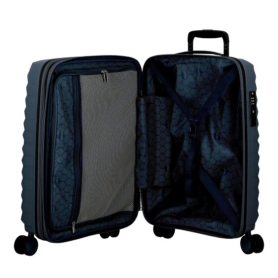 Jump Xwave 4 Rollen Kabinentrolley 55 cm mit Dehnfalte Jump Xwave 4 Rollen Kabinentrolley 55 cm mit Dehnfalte