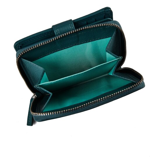 Greenburry Spongy Geldbörse Leder 9 cm