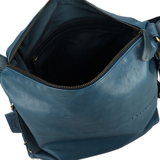 Burkely Natural Norah Schultertasche Leder 32 cm