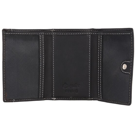 Esquire Dallas Geldbörse RFID Schutz Leder 10 cm