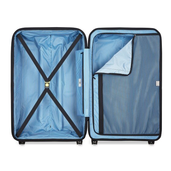 Delsey Paris Lutece Se 4 Rollen Trolley 68 cm mit Dehnfalte