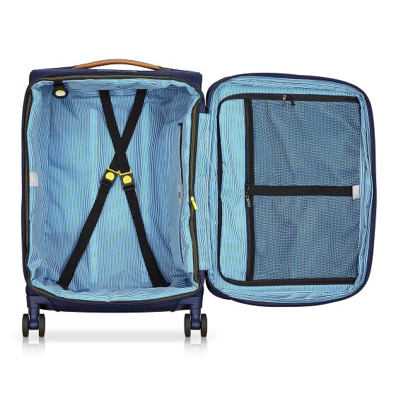 Delsey Paris Montmartre 3 4 Rollen Trolley 66 cm mit Dehnfalte