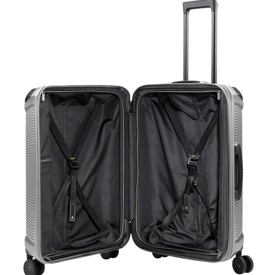 Travelite Millennium 4 Rollen Kofferset 3-teilig mit Dehnfalte
