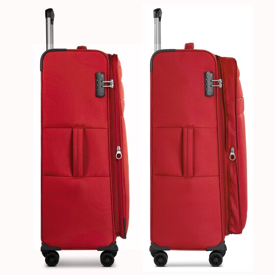 Worldpack Chicago 4 Rollen Trolley L 78 cm mit Dehnfalte