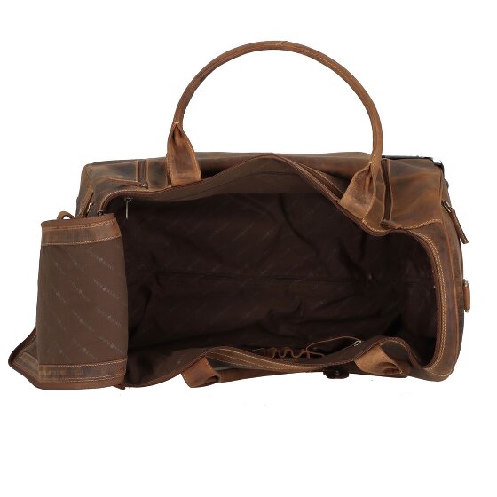 Greenburry Vintage 2 Rollen Reisetasche Leder 32 cm