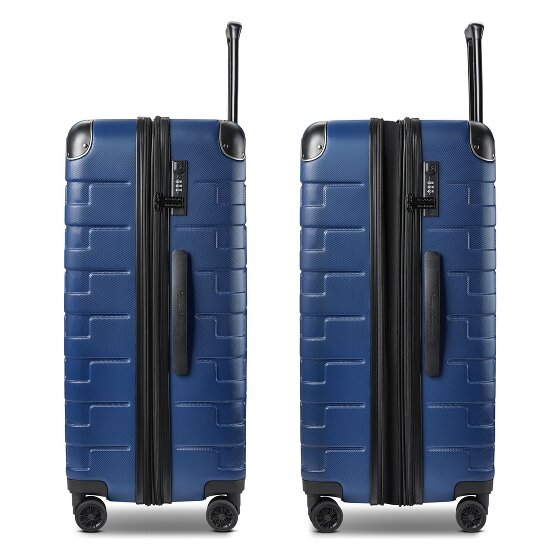 Tonino Lamborghini Tonino Lamborghini Milano Trolley 3-SET mit Dehnfalte und XL Koffer