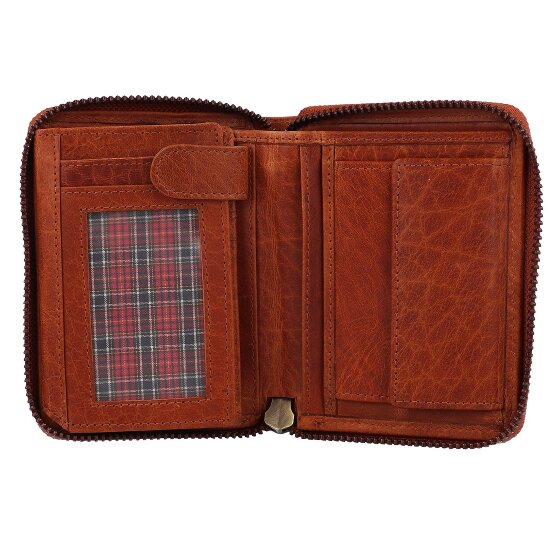 Greenburry House of Norway Geldbörse RFID Schutz Leder 10.5 cm