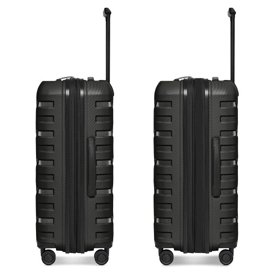 Smartbox Edition 01 4 Rollen Kofferset 3-teilig mit Dehnfalte