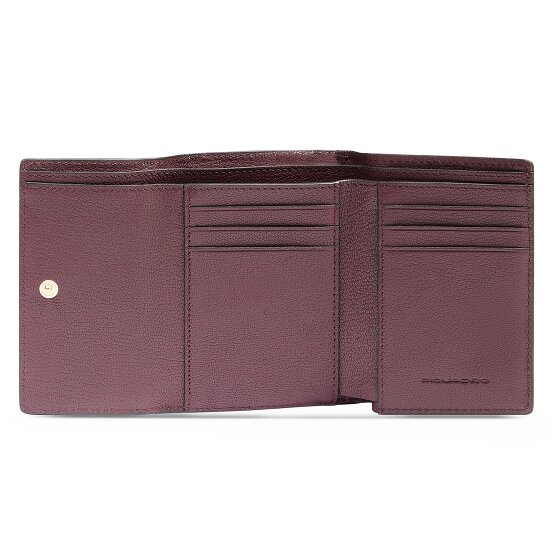 Piquadro Patricia Geldbörse RFID Schutz Leder 9 cm