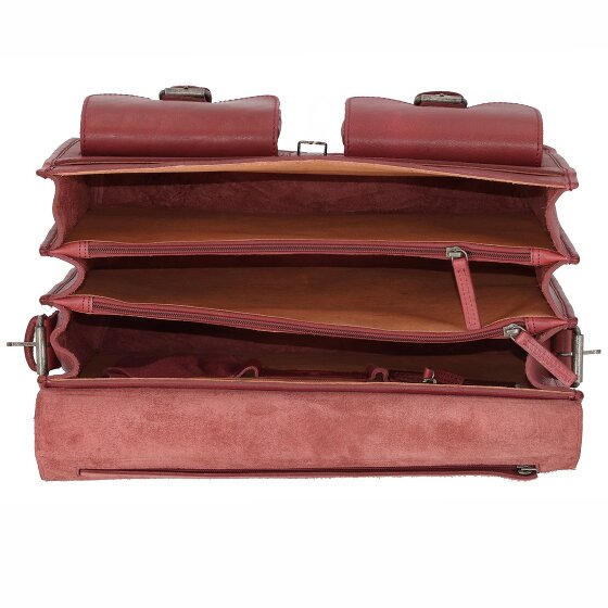 Greenland Nature Nature Aktentasche Leder  40 cm