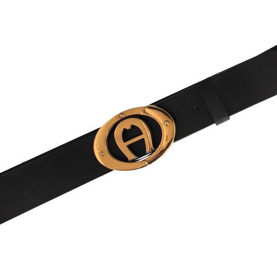 AIGNER Logo Gürtel Leder