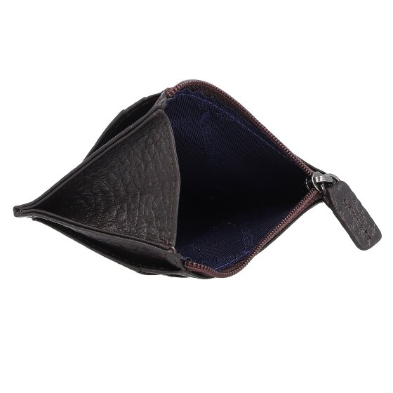 Braun Büffel Yannik Kreditkartenetui RFID Schutz Leder 11 cm