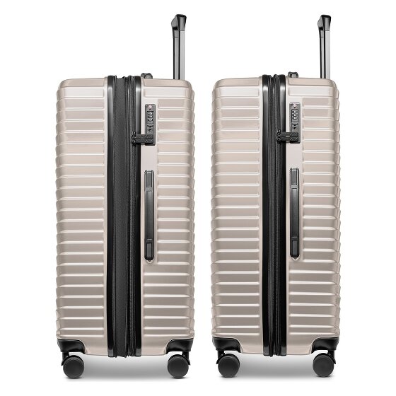 Redolz Essentials 18 4 Rollen Kofferset 3-teilig mit Dehnfalte