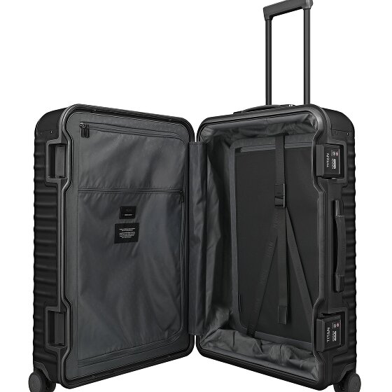 Titan Eternity 4-Rollen Trolley L Aluminium 75 cm
