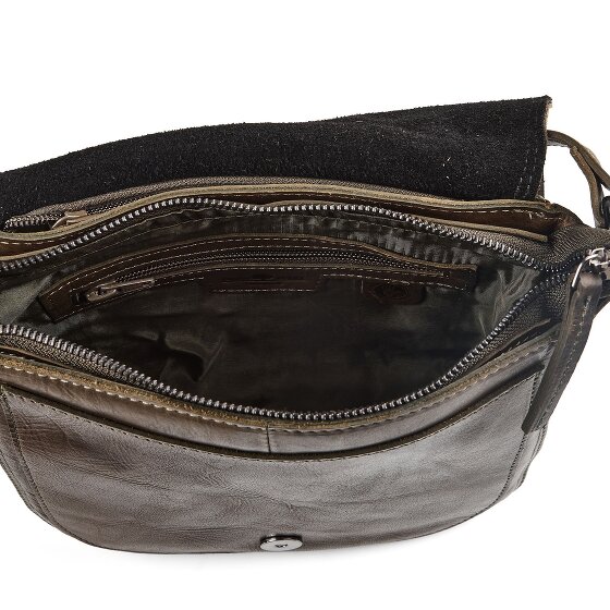 Greenburry Vintage Umhängetasche Leder 30 cm