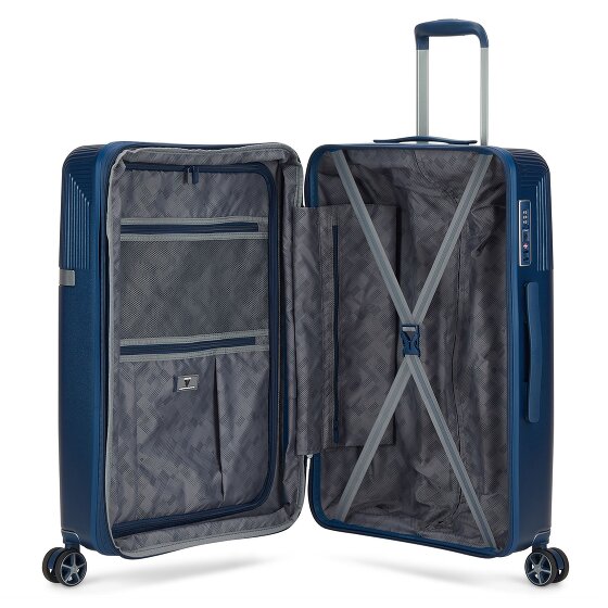 Roncato Airglam 4 Rollen Trolley M 68 cm mit Dehnfalte