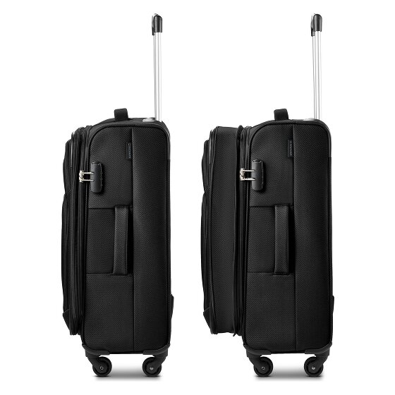 Wenger Beaumont 4 Rollen Kofferset 3-teilig mit Dehnfalte