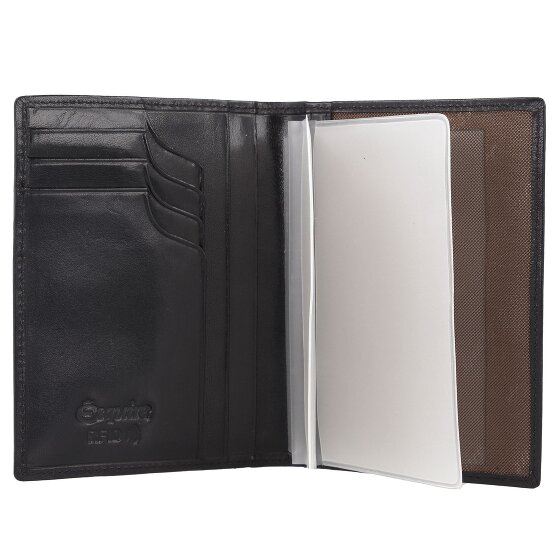 Esquire Toscana Ausweisetui RFID Schutz Leder 9 cm