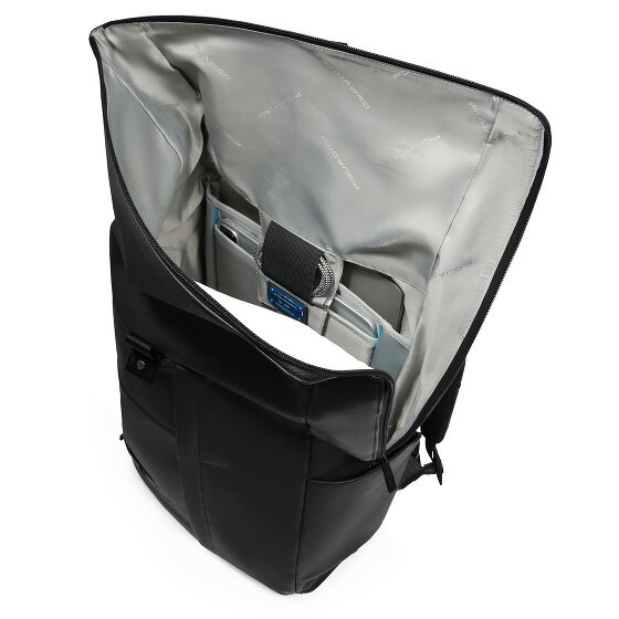 Piquadro Russel Daypack RFID Schutz Leder 47 cm Laptopfach