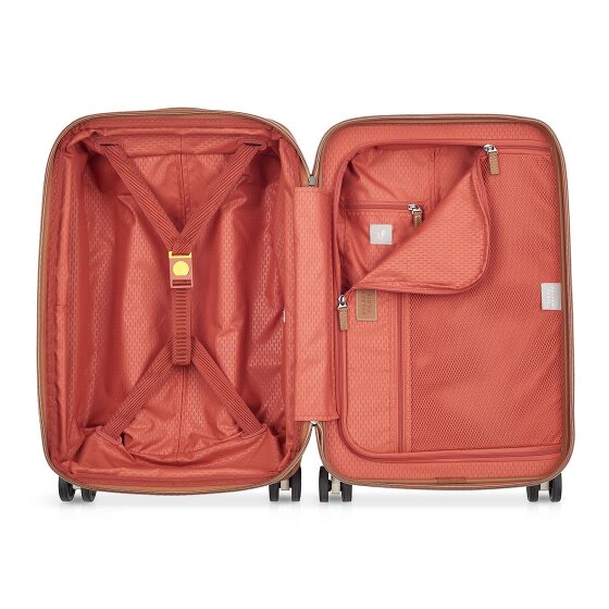 Delsey Paris Chatelet Air 2.0 4-Rollen Kabinentrolley 55 cm mit Dehnfalte