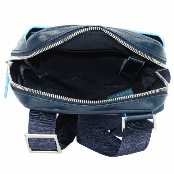 Piquadro Blue Square Umhängetasche Leder 22 cm